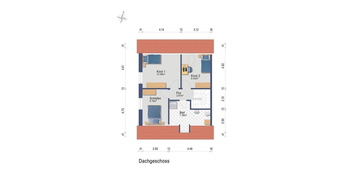 Doppelhaushälfte Schuby - 4 Zimmer, 99 m&sup2;, 250.000&euro; | Angebot:25705502