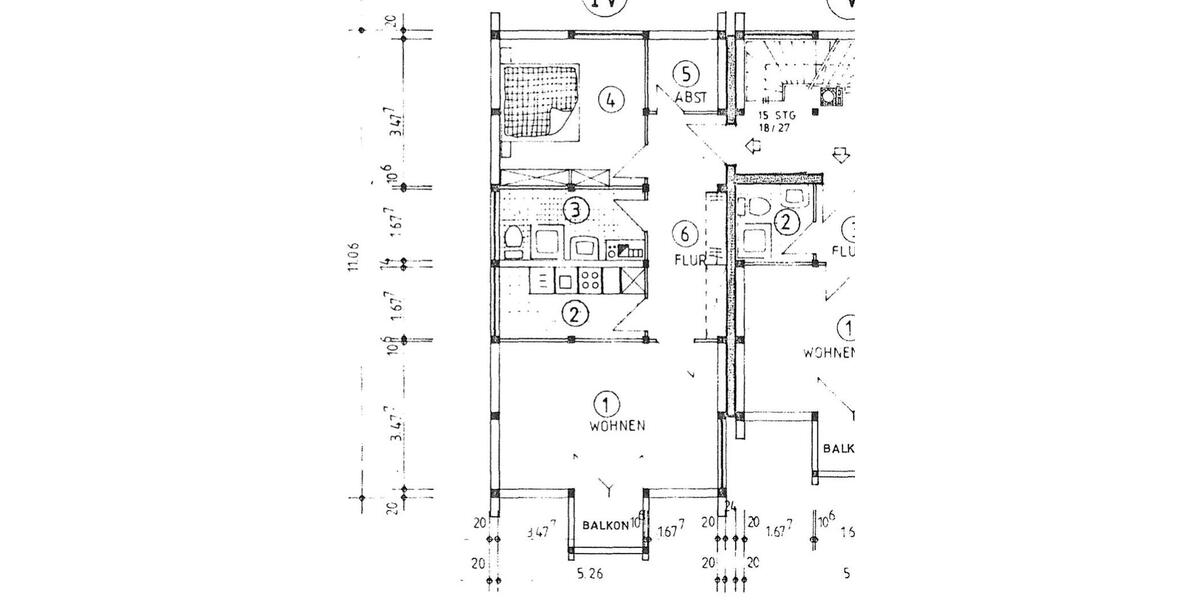 Etagenwohnung Pellworm - 2 Zimmer, 55 m&sup2;, 550&euro; | Angebot:25562969