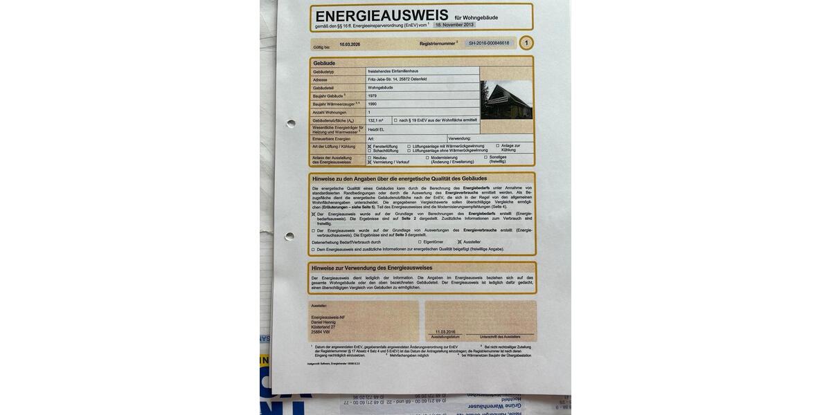 Einfamilienhaus Ostenfeld (Husum) - 5 Zimmer, 141 m&sup2;, 250.000&euro; | Angebot:24261353