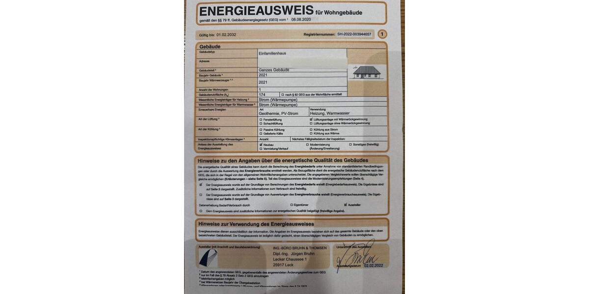 Einfamilienhaus Witzwort - 4 Zimmer, 129 m&sup2;, 595.000&euro; | Angebot:25659140