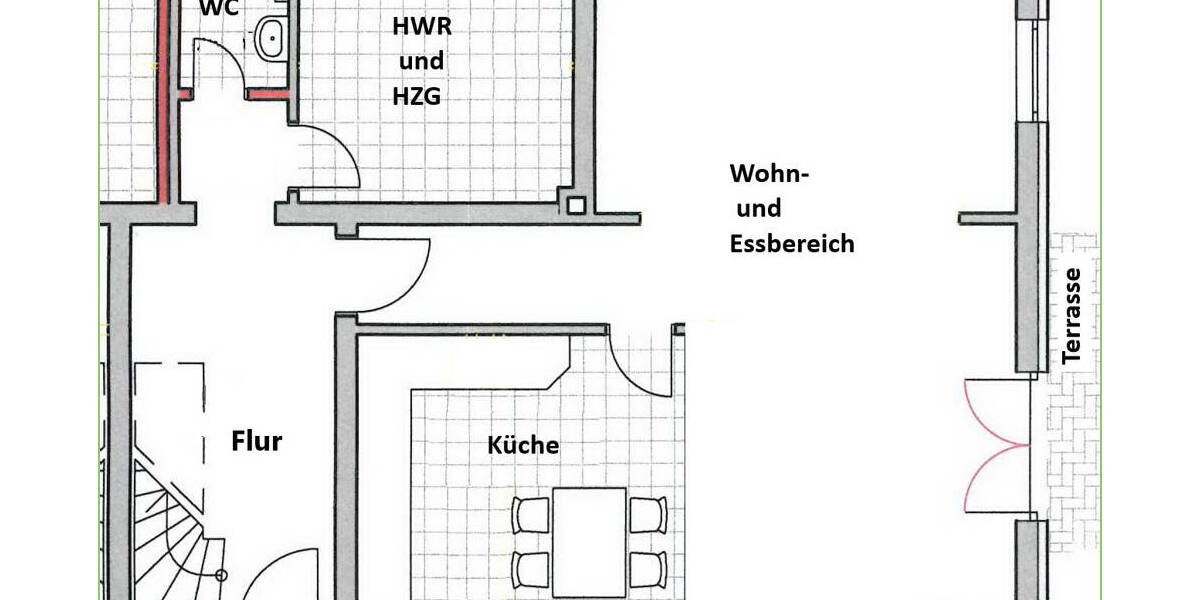 Reihenendhaus Garding - 4 Zimmer, 115 m&sup2;, 259.500&euro; | Angebot:25660589