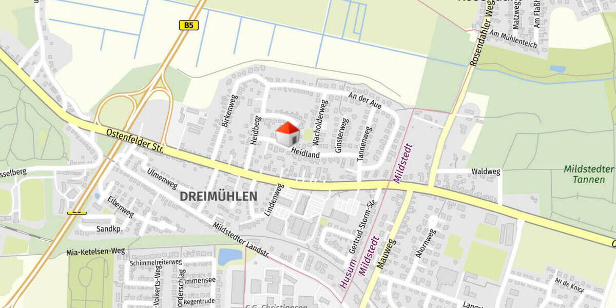Einfamilienhaus Husum - 5 Zimmer, 143 m&sup2;, 290.000&euro; | Angebot:26617504