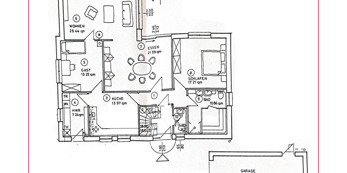 Einfamilienhaus Garding - 7 Zimmer, 204 m&sup2;, 495.000&euro; | Angebot:26449367