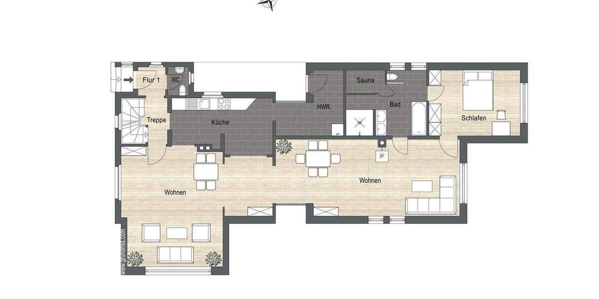 Einfamilienhaus Husum - 4 Zimmer, 210 m&sup2;, 653.000&euro; | Angebot:25745932