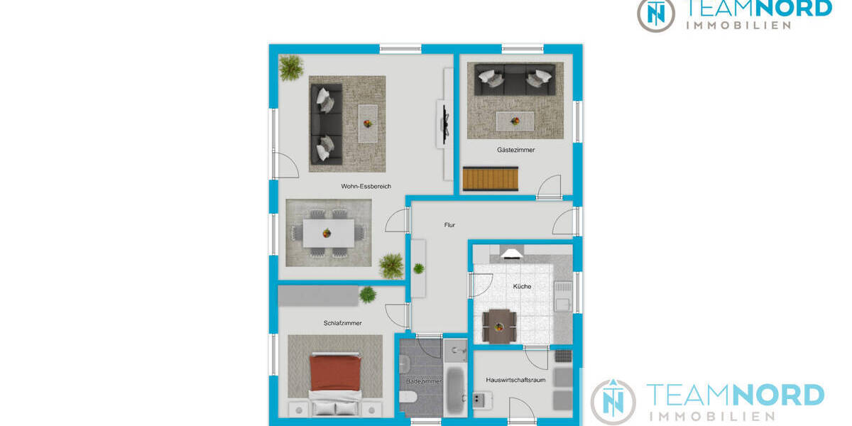 Bungalow Treia - 3 Zimmer, 99 m&sup2;, 278.000&euro; | Angebot:26629448