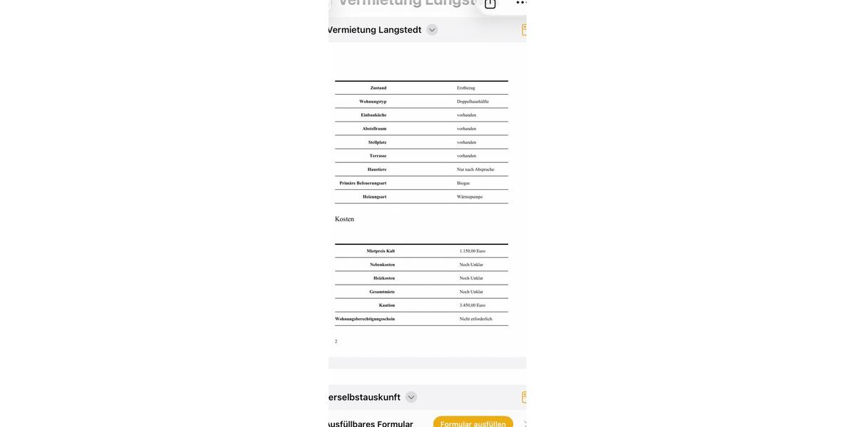 Doppelhaushälfte Eggebek - 3 Zimmer, 90 m&sup2;, 1.150&euro; | Angebot:25959460