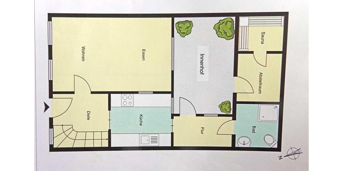 Einfamilienhaus Friedrichstadt - 3 Zimmer, 71 m&sup2;, 330.000&euro; | Angebot:26094990