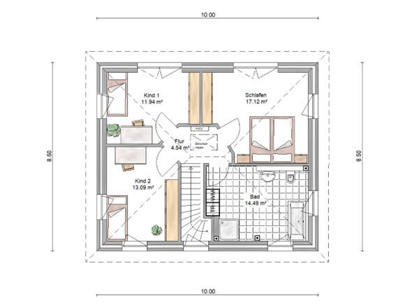 Einfamilienhaus Süderheistedt - 4 Zimmer, 129 m&sup2;, 410.680&euro; | Angebot:25797513