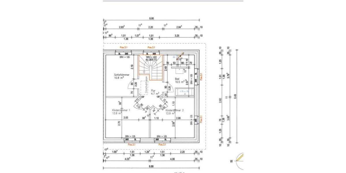 Doppelhaushälfte Schuby - 4 Zimmer, 110 m&sup2;, 1.375&euro; | Angebot:26034110