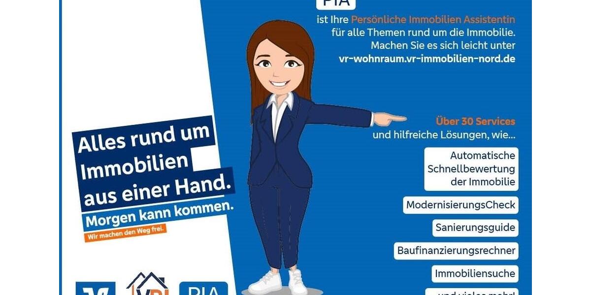 Etagenwohnung Viöl - 3 Zimmer, 80 m&sup2;, 1.010&euro; | Angebot:25234228