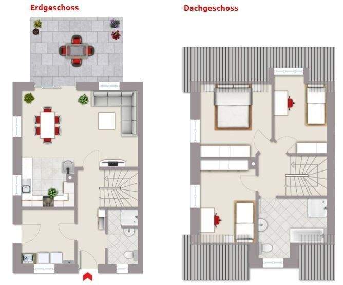 Doppelhaushälfte Vollerwiek - 4 Zimmer, 101 m&sup2;, 649.000&euro; | Angebot:25731139