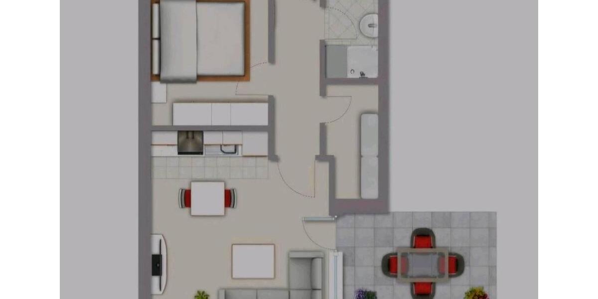 Erdgeschoßwohnung Lunden - 2 Zimmer, 39 m&sup2;, 450&euro; | Angebot:26007936