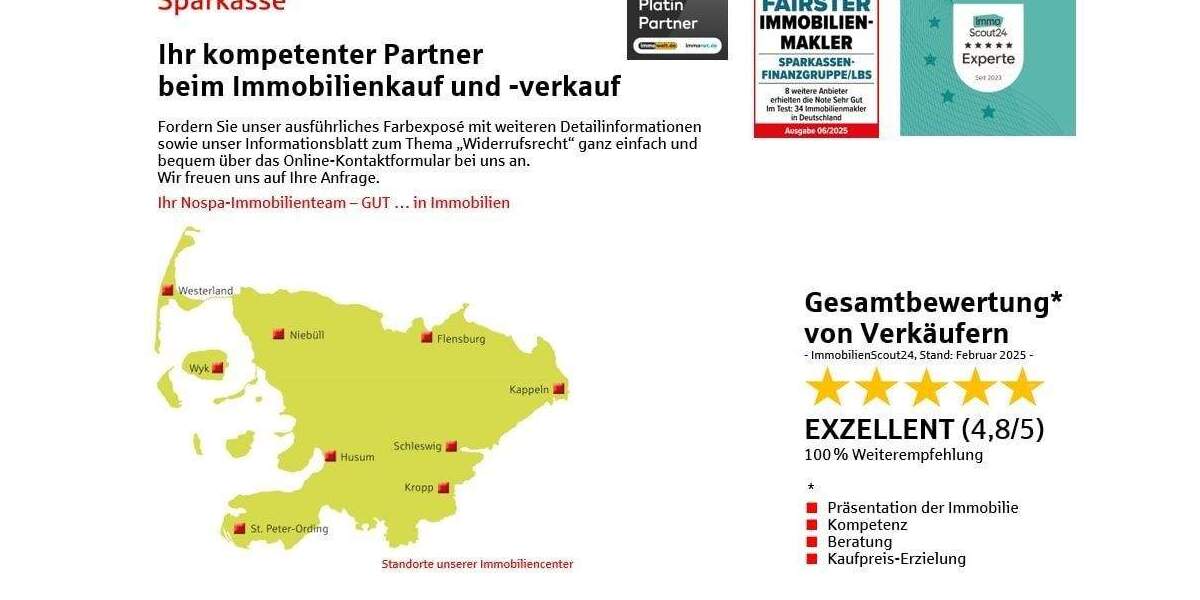 Einfamilienhaus Lunden - 4 Zimmer, 100 m&sup2;, 239.000&euro; | Angebot:25731110