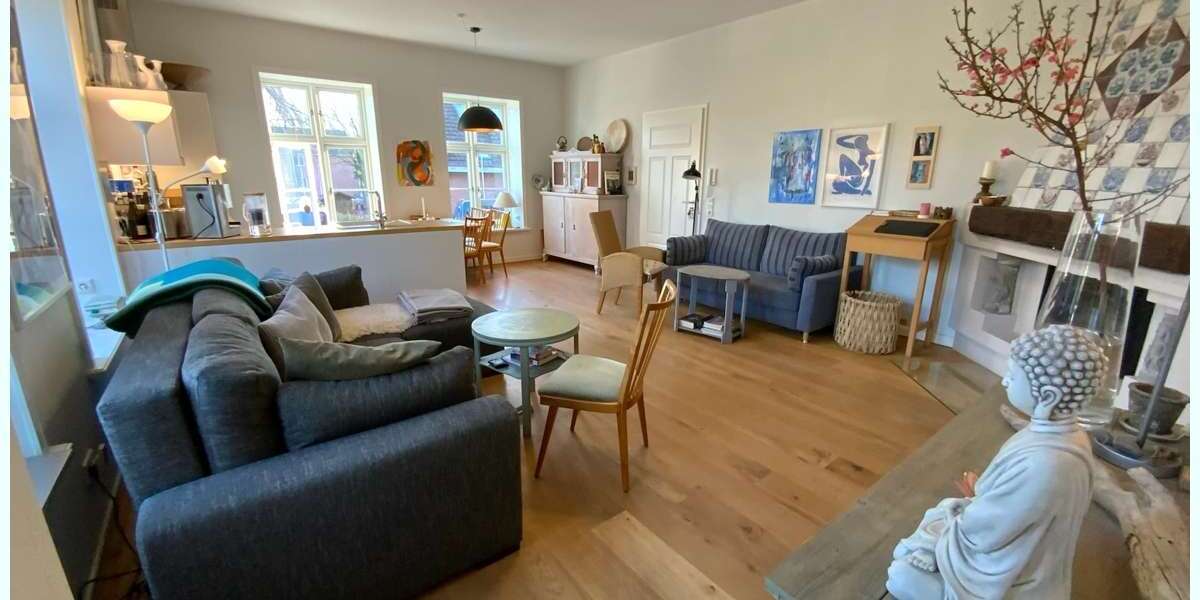 Etagenwohnung Husum - 2 Zimmer, 60 m&sup2;, 299.000&euro; | Angebot:25478807