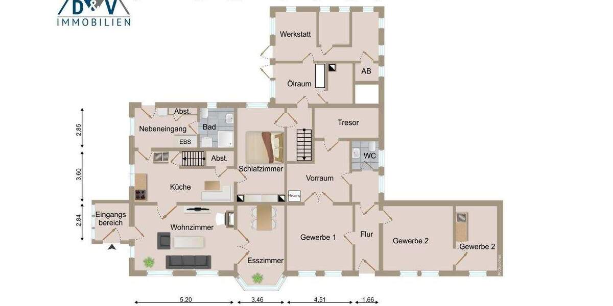 Mehrfamilienhaus, Wohnhaus Hemme - 5 Zimmer, 90 m&sup2;, 189.000&euro; | Angebot:25735471