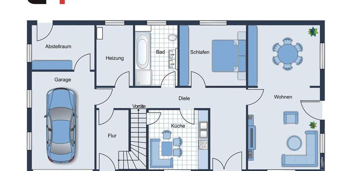 Einfamilienhaus Langenhorn - 8 Zimmer, 200 m&sup2;, 389.000&euro; | Angebot:25740802