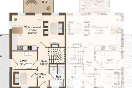Haus Oster-Ohrstedt Ohrstedt - 5 Zimmer, 110 m&sup2;, 315.000&euro; | Angebot:25045145