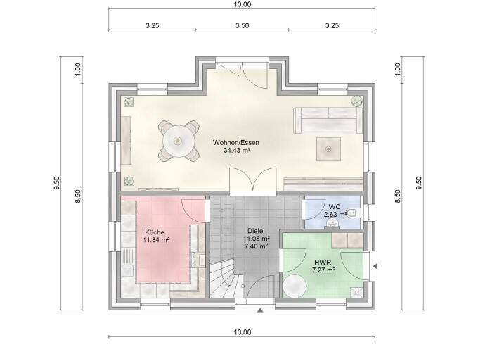Einfamilienhaus Süderheistedt - 4 Zimmer, 133 m&sup2;, 402.680&euro; | Angebot:25665228