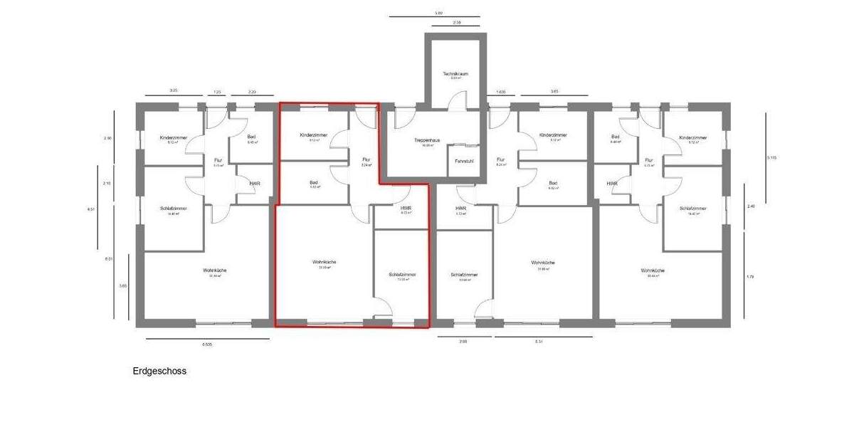 Etagenwohnung Weddingstedt - 3 Zimmer, 78 m&sup2;, 285.000&euro; | Angebot:25687154