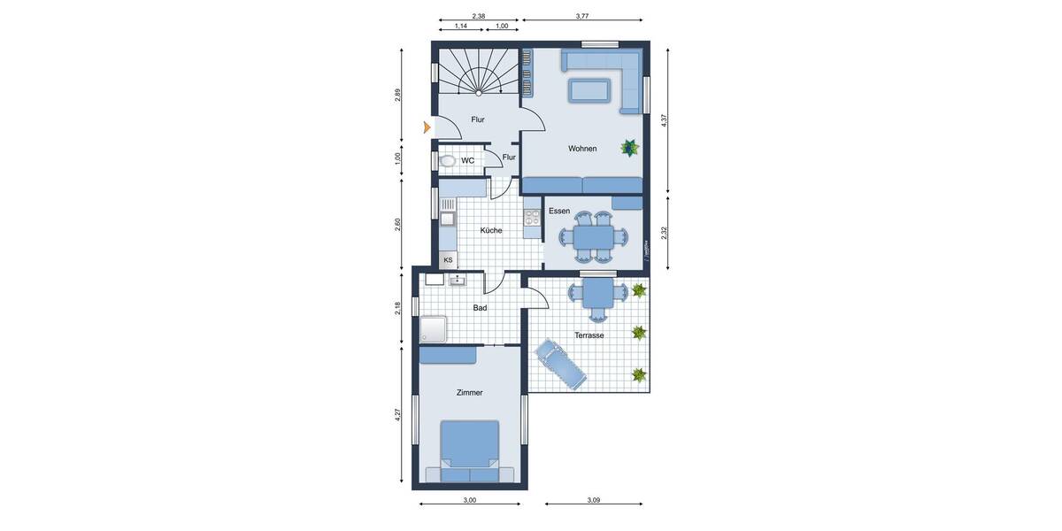 Einfamilienhaus Schülp - 3 Zimmer, 90 m&sup2;, 120.000&euro; | Angebot:25697343