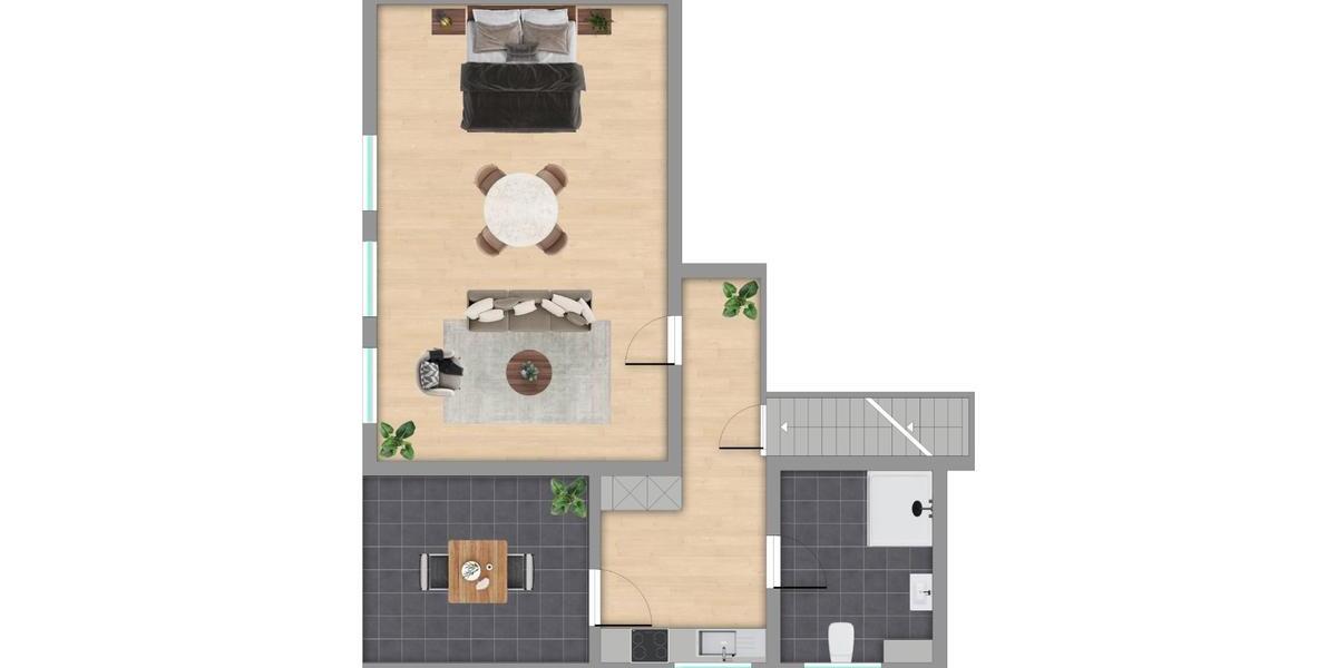 Etagenwohnung Garding - 2 Zimmer, 64 m&sup2;, 640&euro; | Angebot:25177408