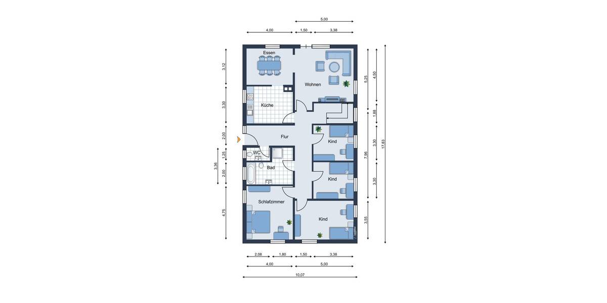 Einfamilienhaus Husum - 5 Zimmer, 143 m&sup2;, 290.000&euro; | Angebot:26617504