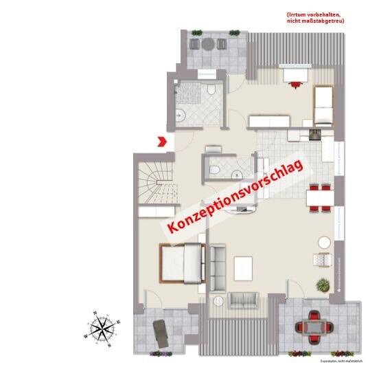Etagenwohnung Husum - 4 Zimmer, 135 m&sup2;, 945.000&euro; | Angebot:25815575