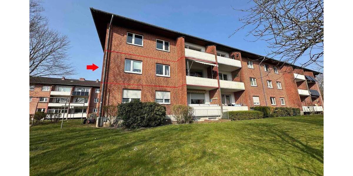 Etagenwohnung Husum - 4 Zimmer, 87 m&sup2;, 137.500&euro; | Angebot:25802986