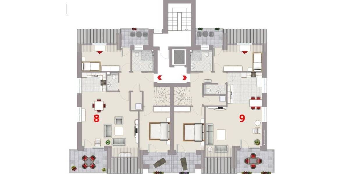 Etagenwohnung Husum - 4 Zimmer, 135 m&sup2;, 945.000&euro; | Angebot:25672126