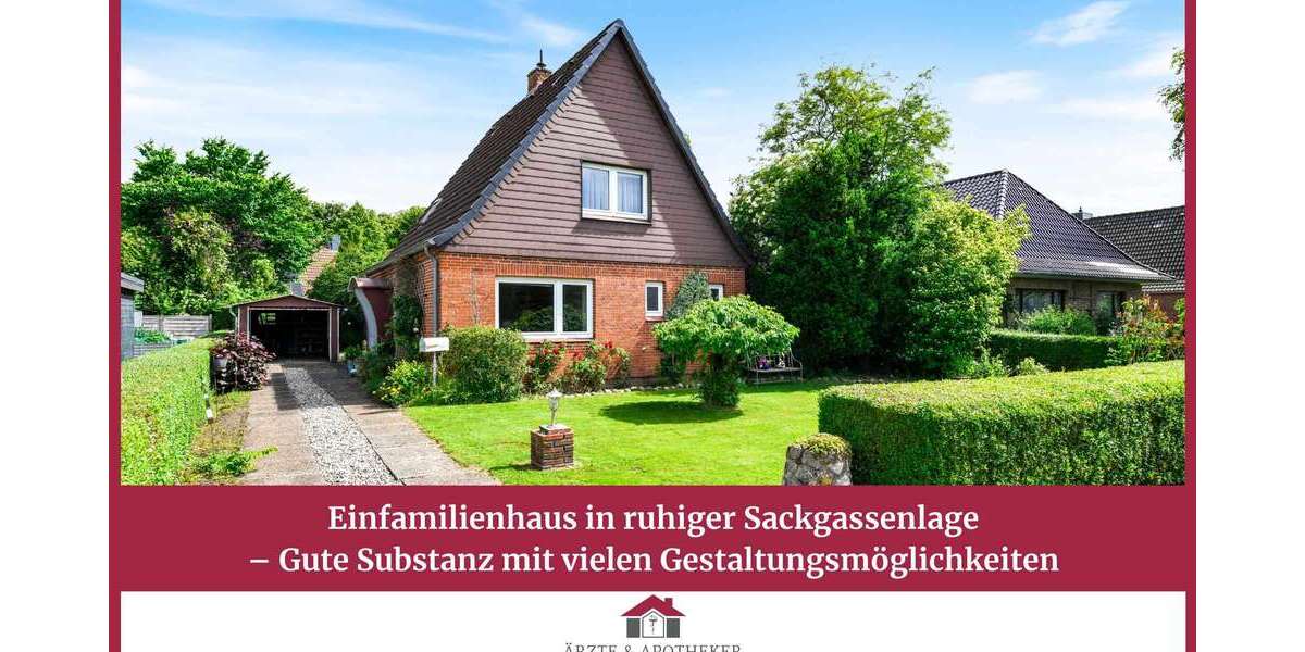 Einfamilienhaus Friedrichstadt - 4 Zimmer, 97 m&sup2;, 239.000&euro; | Angebot:27113102