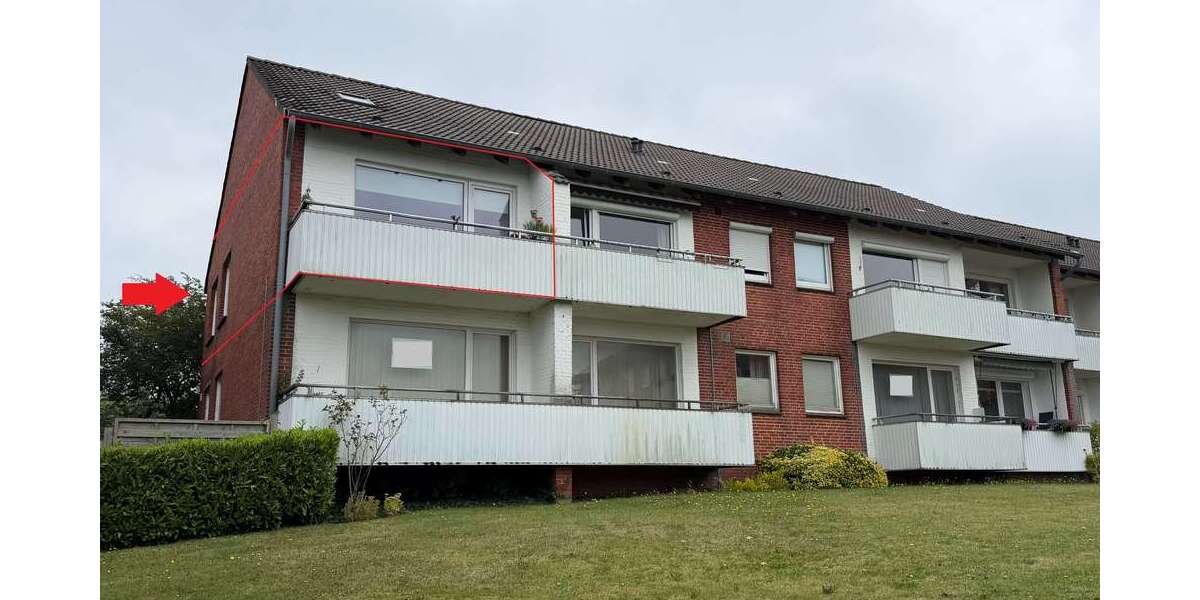 Etagenwohnung Husum - 3 Zimmer, 64 m&sup2;, 129.000&euro; | Angebot:27330902